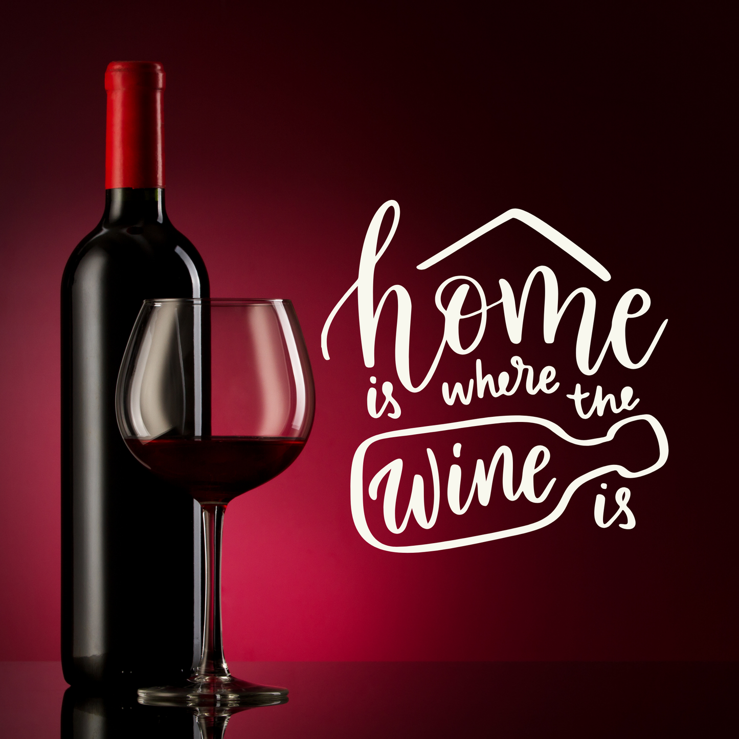 Wine Themed Fridge Magnets