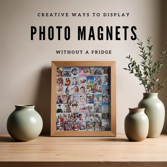 Creative Ways to Display Photo Magnets Without a Fridge