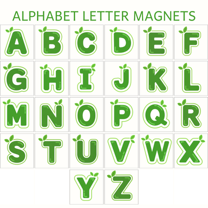 Alphabet Rainbow Magnets