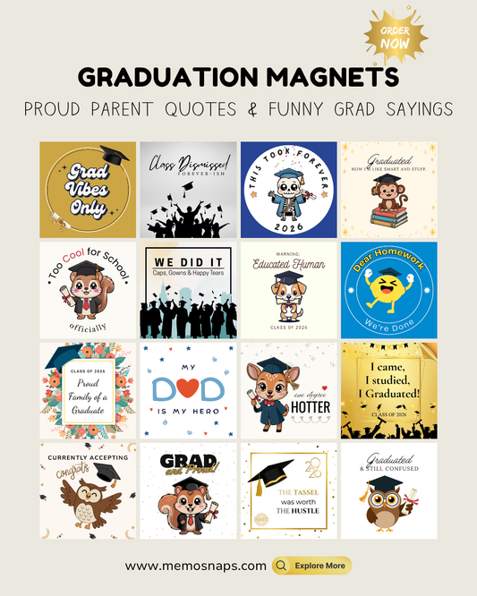 Graduation Celebration Fridge Magnet Gifts
