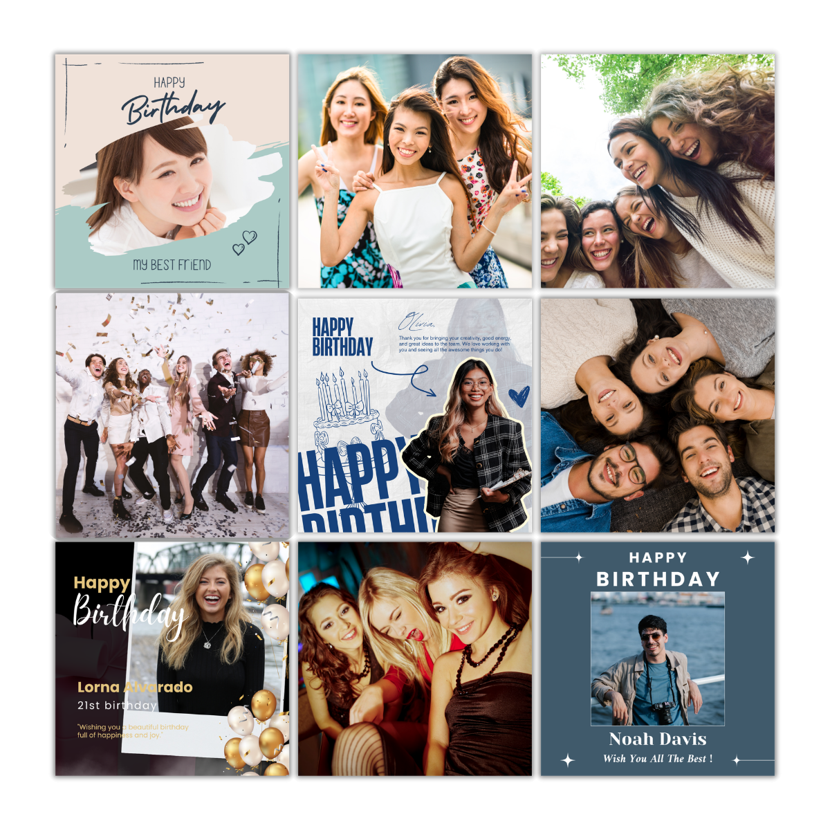 Happy Birthday Gift Magnet Inspirations