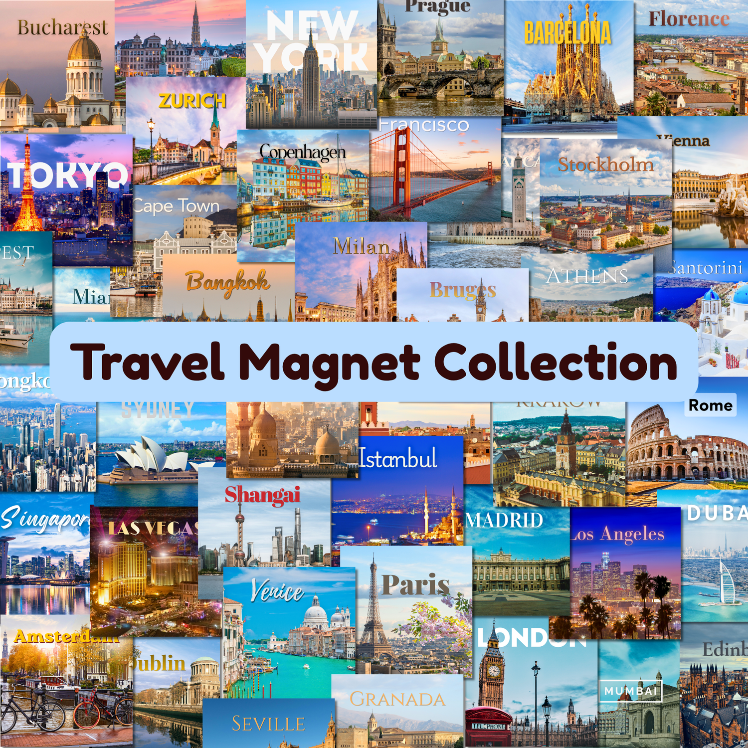 Travel Magnet Collection Sets
