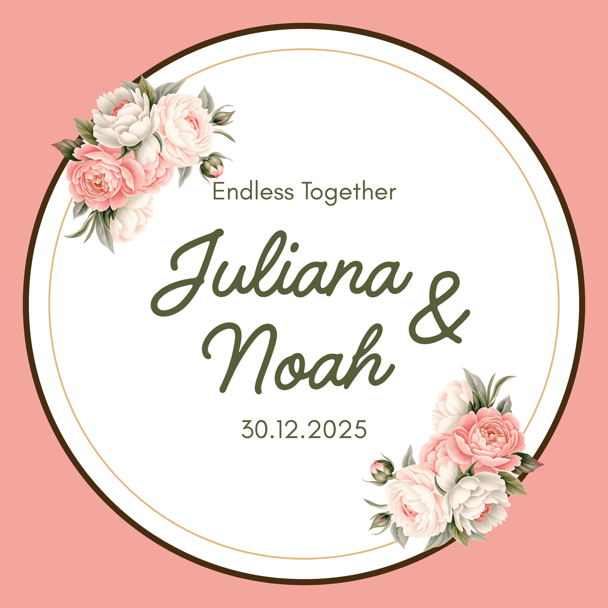 Wedding Keepsake Fridge Magnets
