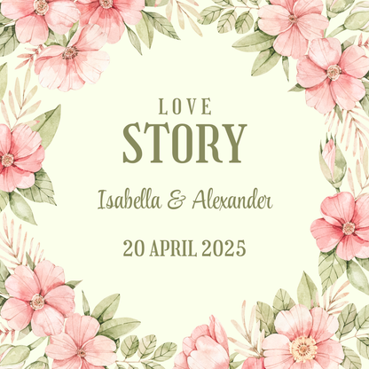 Wedding Keepsake Fridge Magnets