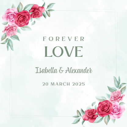 Wedding Keepsake Fridge Magnets