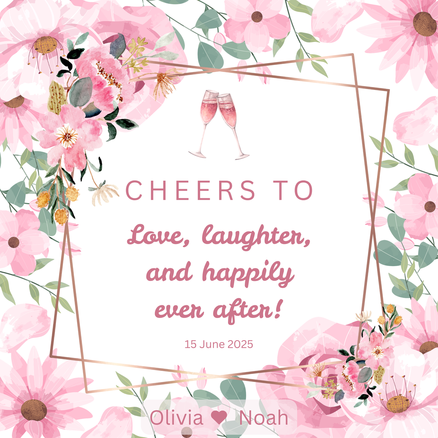 Wedding Keepsake Fridge Magnets