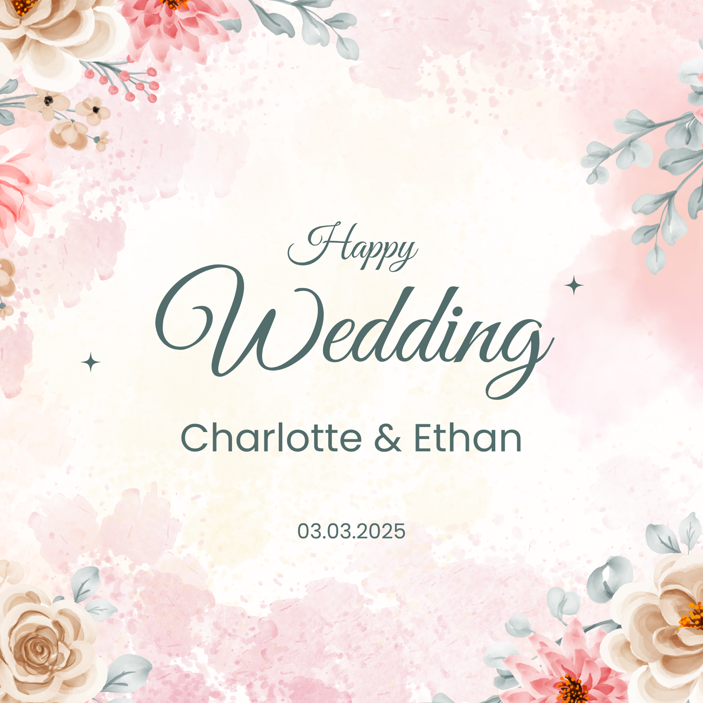 Wedding Keepsake Fridge Magnets