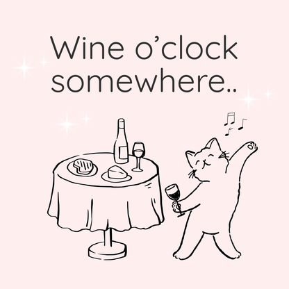Wine Themed Fridge Magnets