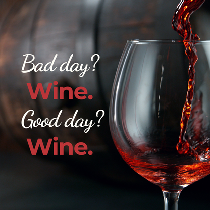 Wine Themed Fridge Magnets