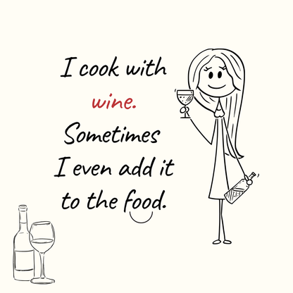 Wine Themed Fridge Magnets